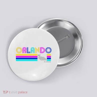 Retro Orlando Logo Button