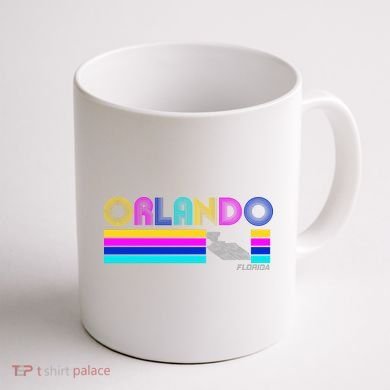 Retro Orlando Logo Coffee Mug back