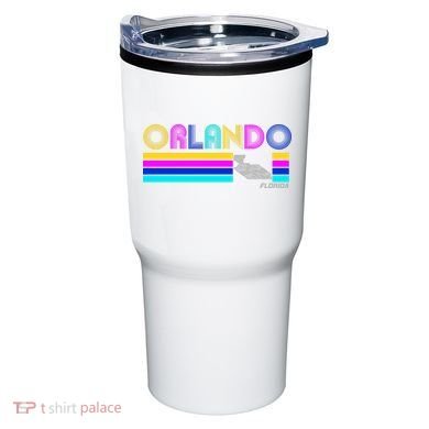 Retro Orlando Logo Tumbler