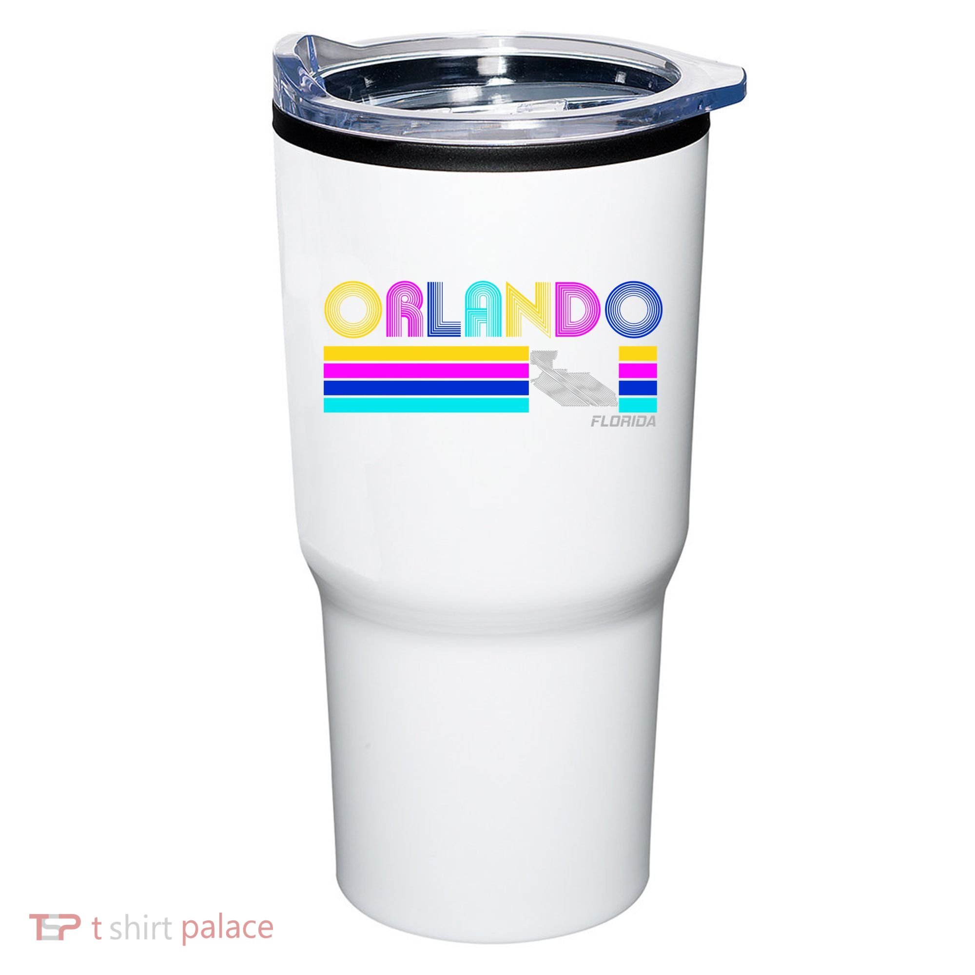 Retro Orlando Logo Tumbler