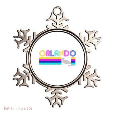 Retro Orlando Logo Ornament