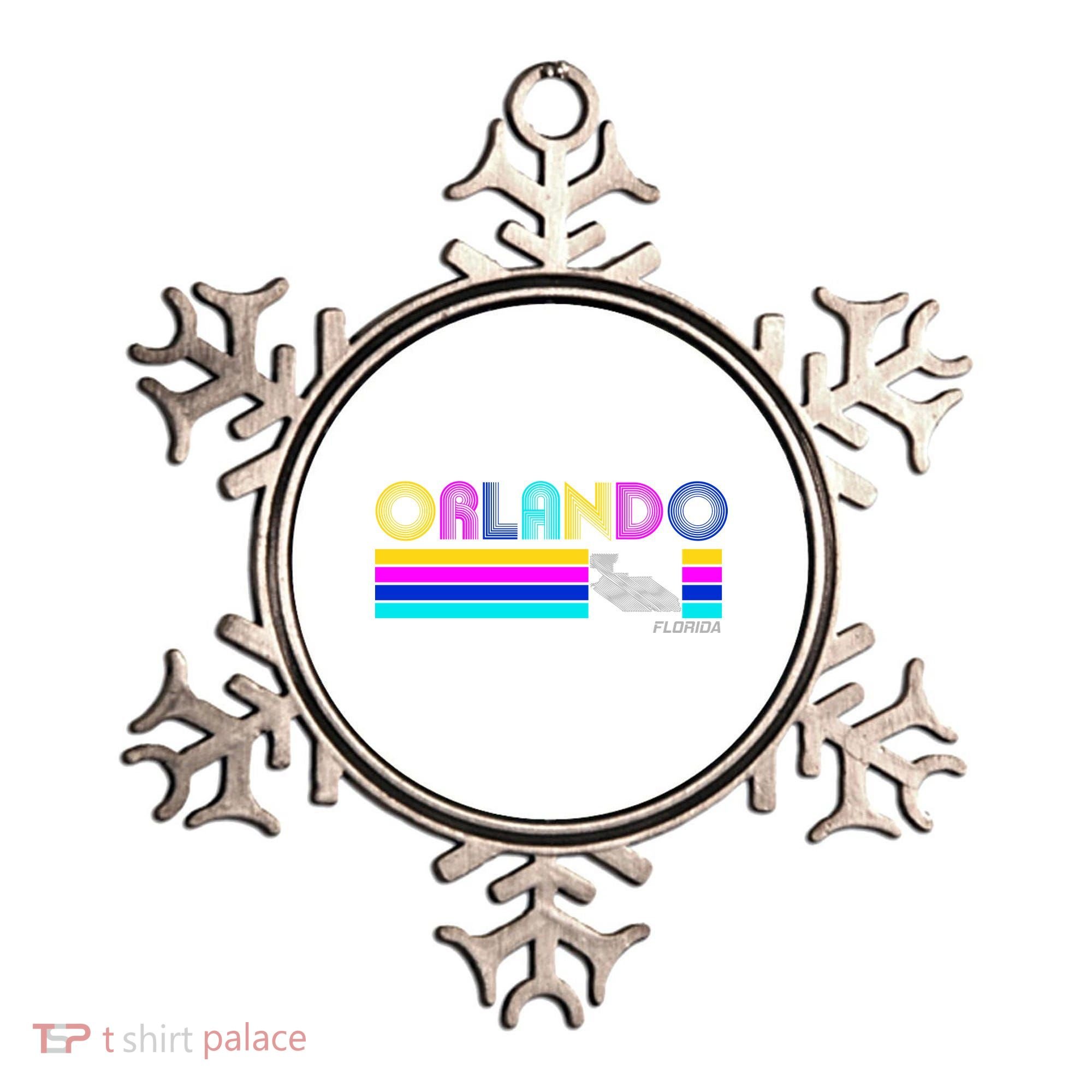 Retro Orlando Logo Ornament