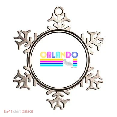 Retro Orlando Logo Ornament