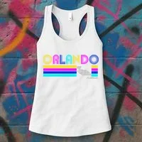 Retro Orlando Logo Women's Tank Top thumb 3