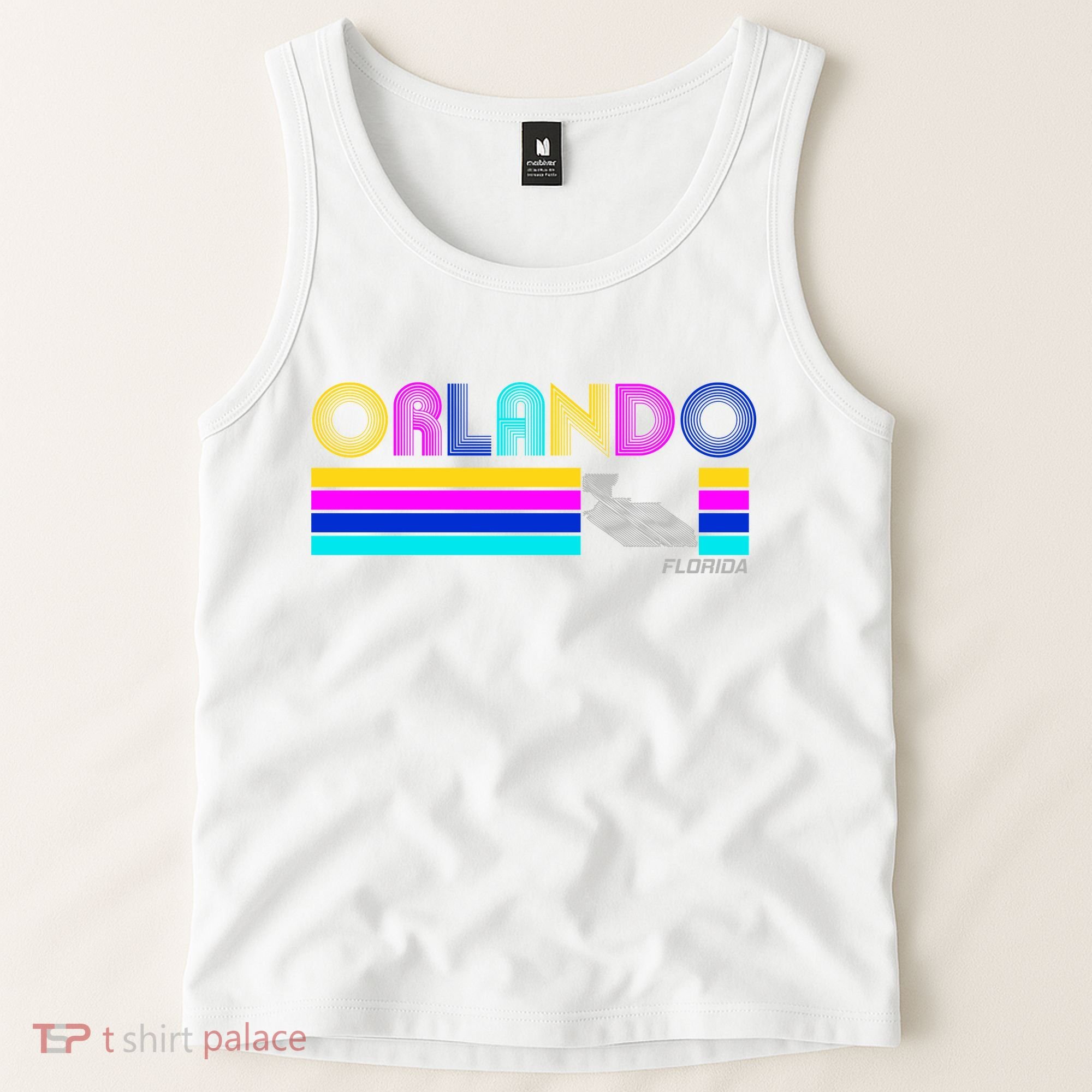 Retro Orlando Logo Tank Top
