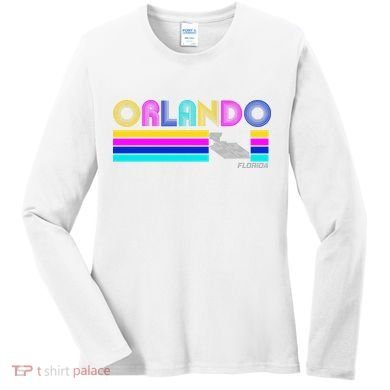 Retro Orlando Logo Women's Long Sleeve Shirt