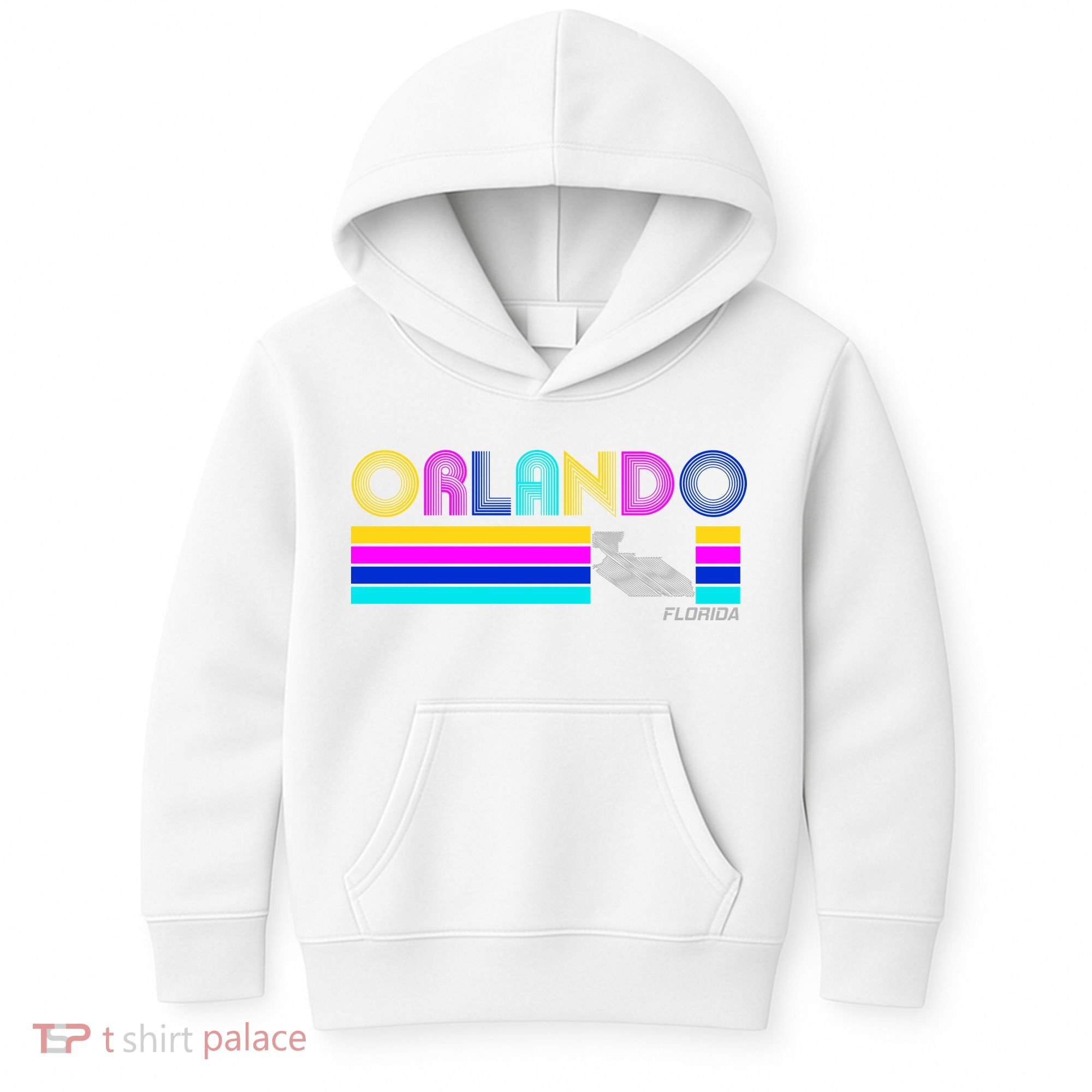 Retro Orlando Logo Kids Hoodie