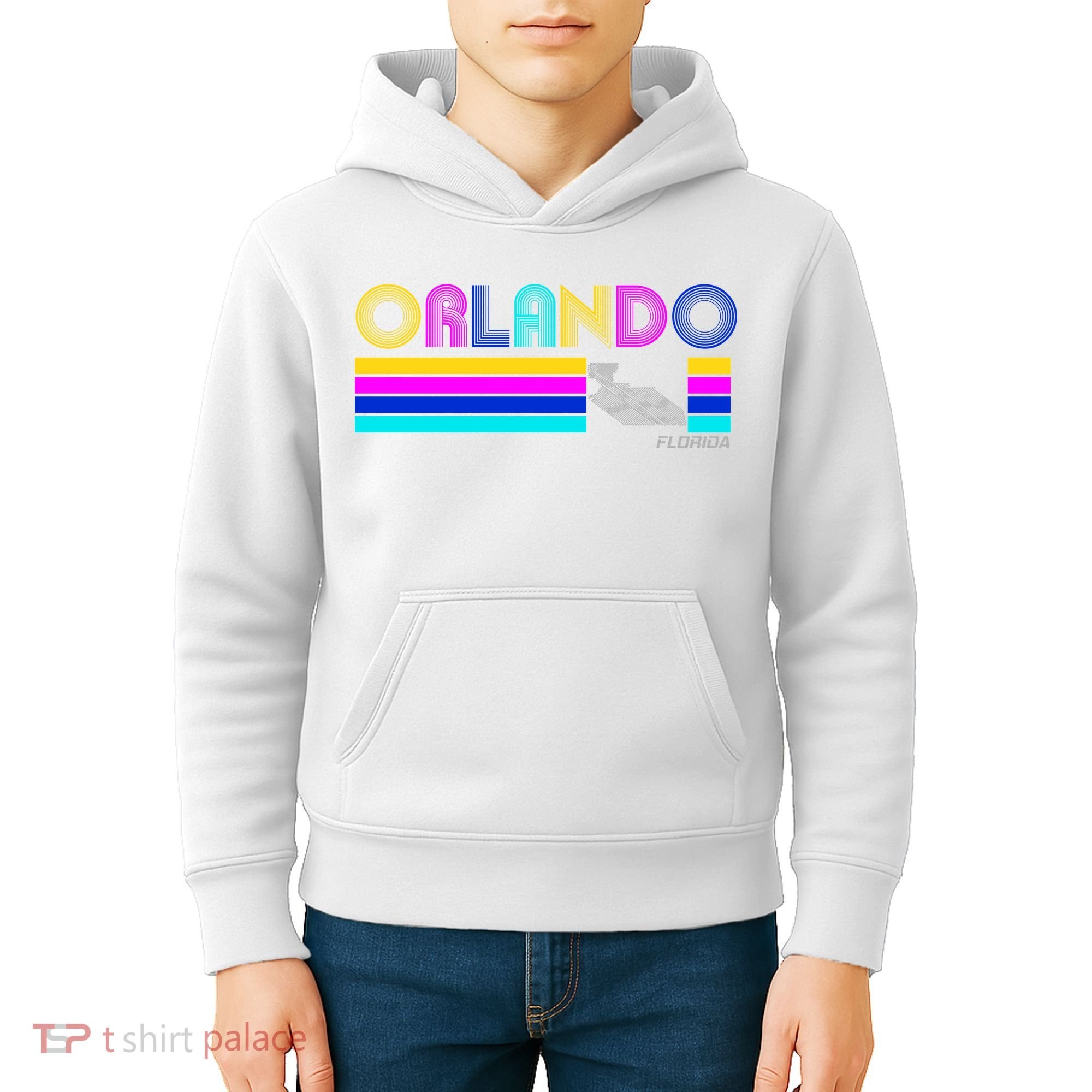 Retro Orlando Logo Kids Hoodie