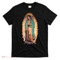 Real Our Lady Of Guadalupe Virgin Mary Catholic T-Shirt thumb 0