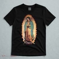 Real Our Lady Of Guadalupe Virgin Mary Catholic T-Shirt thumb 5