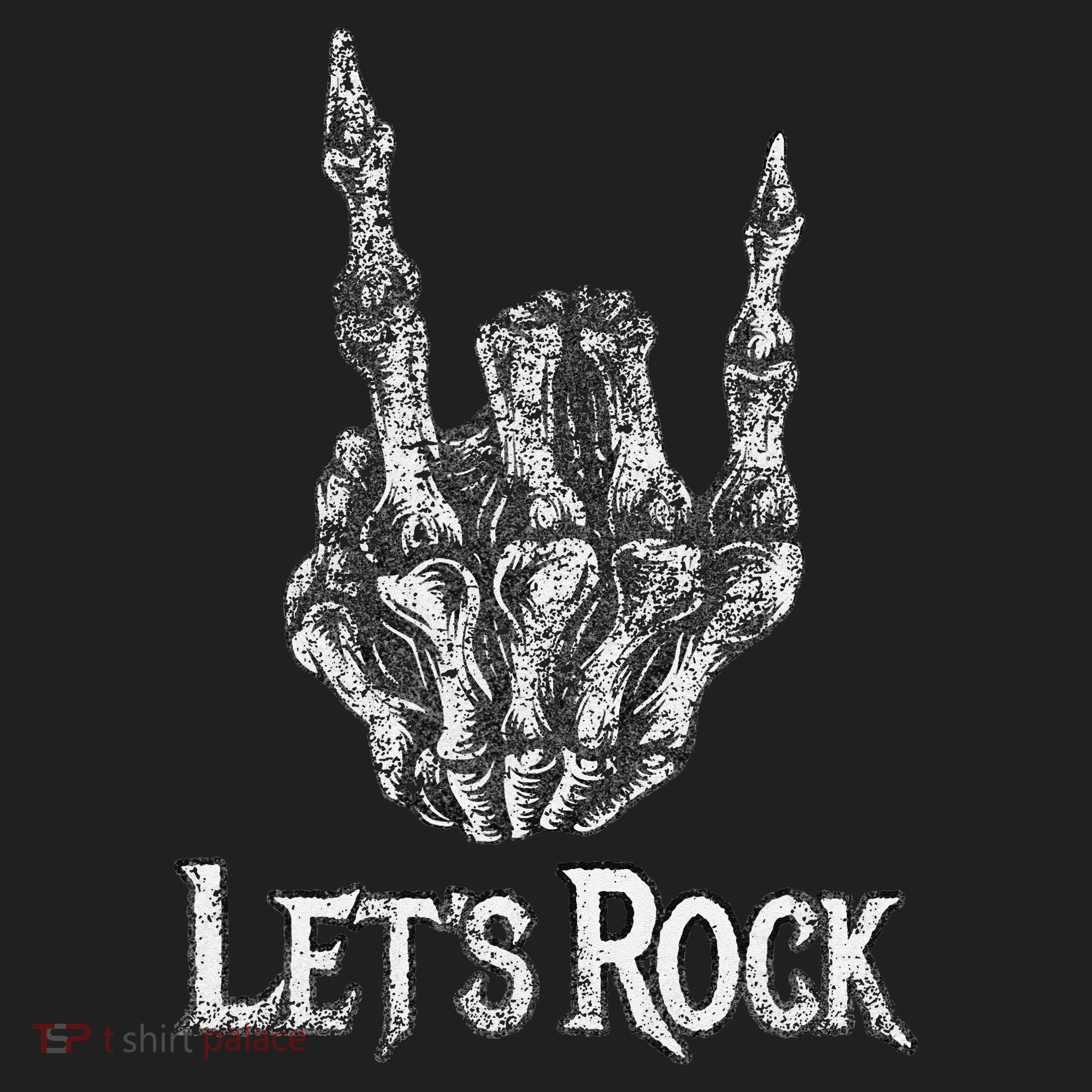 Rock On Lets Rock Concert Band Comfort Colors Boxy T-Shirt
