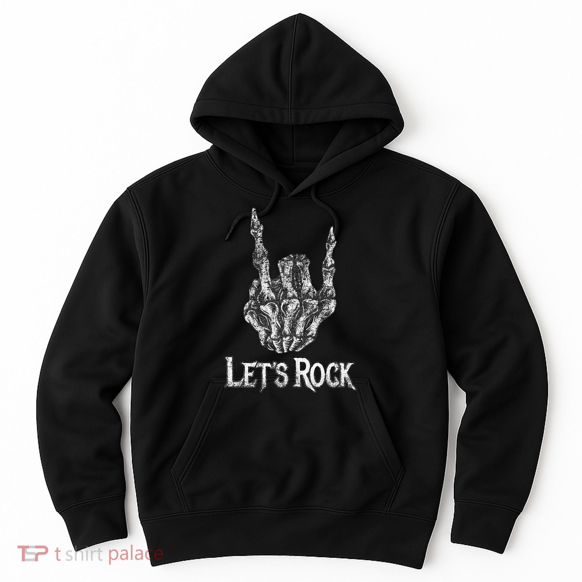 Rock On Lets Rock Concert Band Hoodie