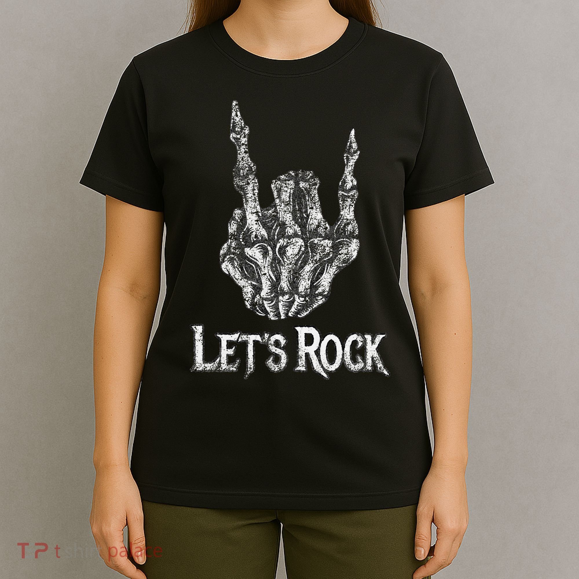 Rock On Lets Rock Concert Band T-Shirt