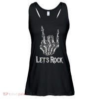 Rock On Lets Rock Concert Band Ladies Essential Flowy Tank thumb 0