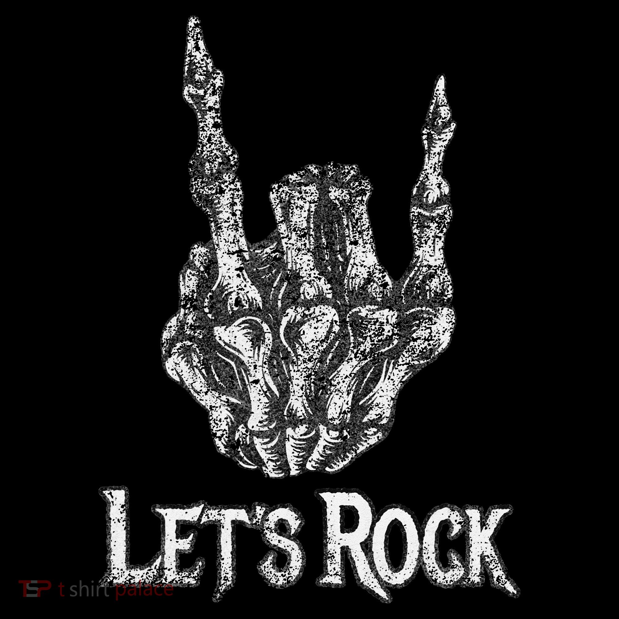 Rock On Lets Rock Concert Band Women's Hoodie