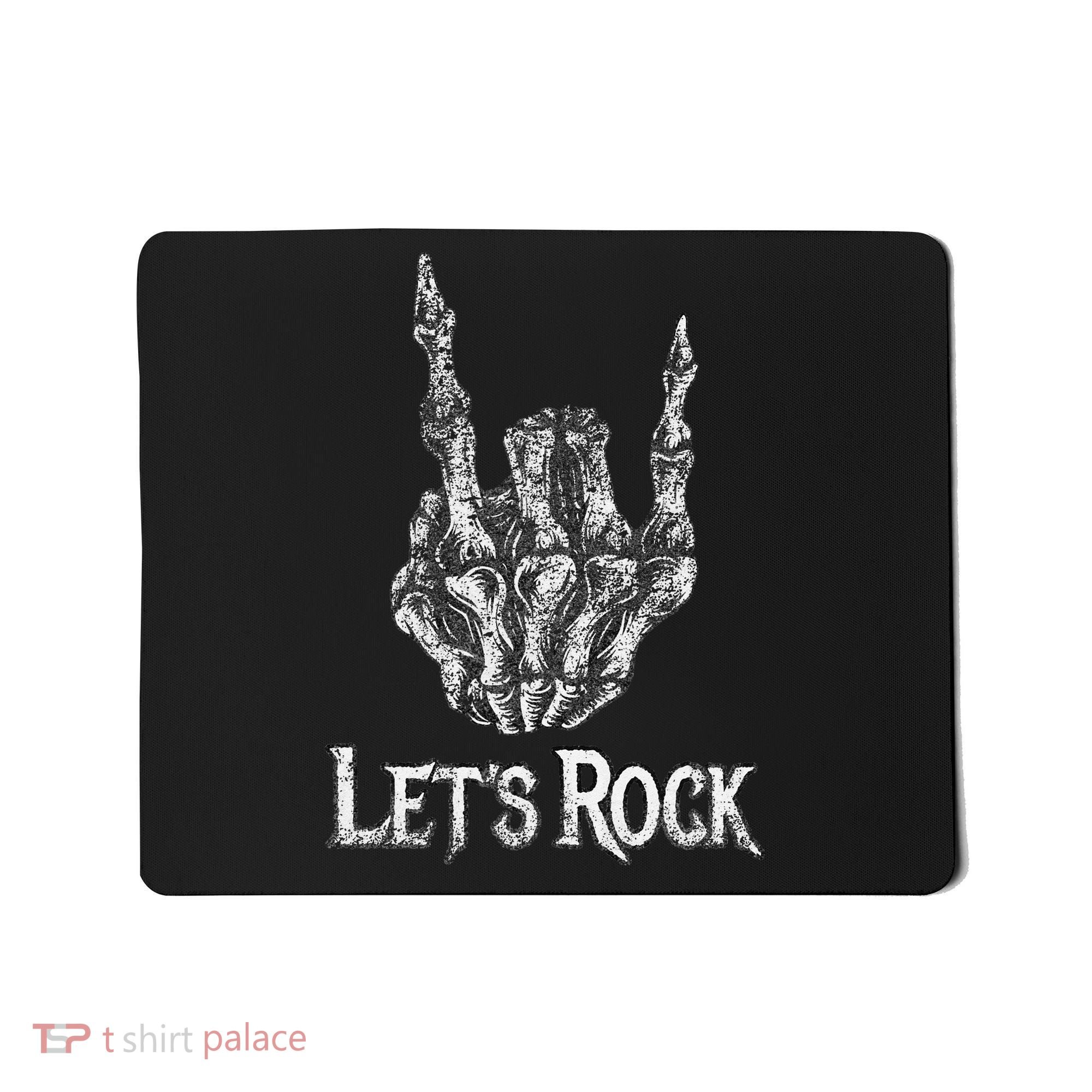 Rock On Lets Rock Concert Band Mousepad