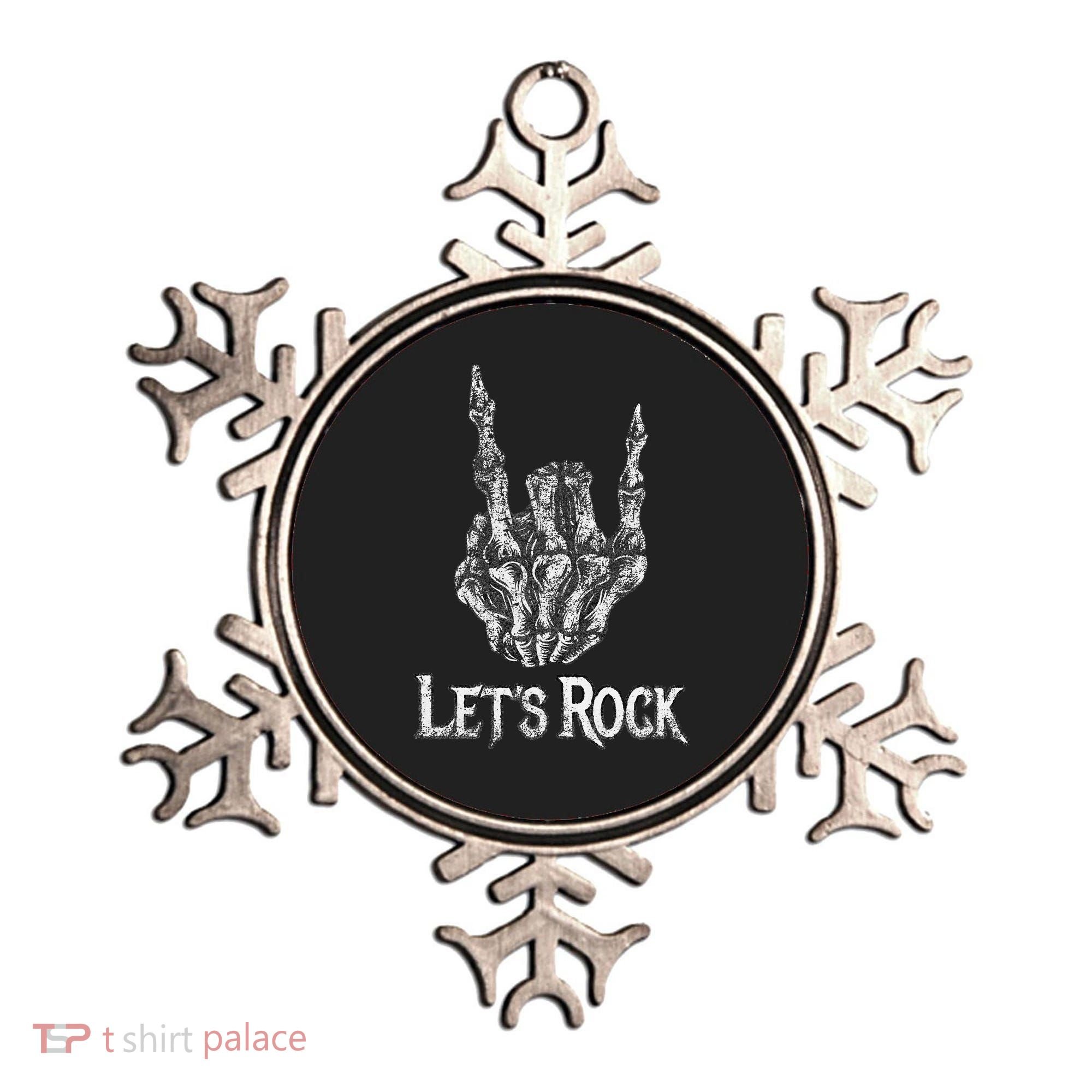 Rock On Lets Rock Concert Band Ornament