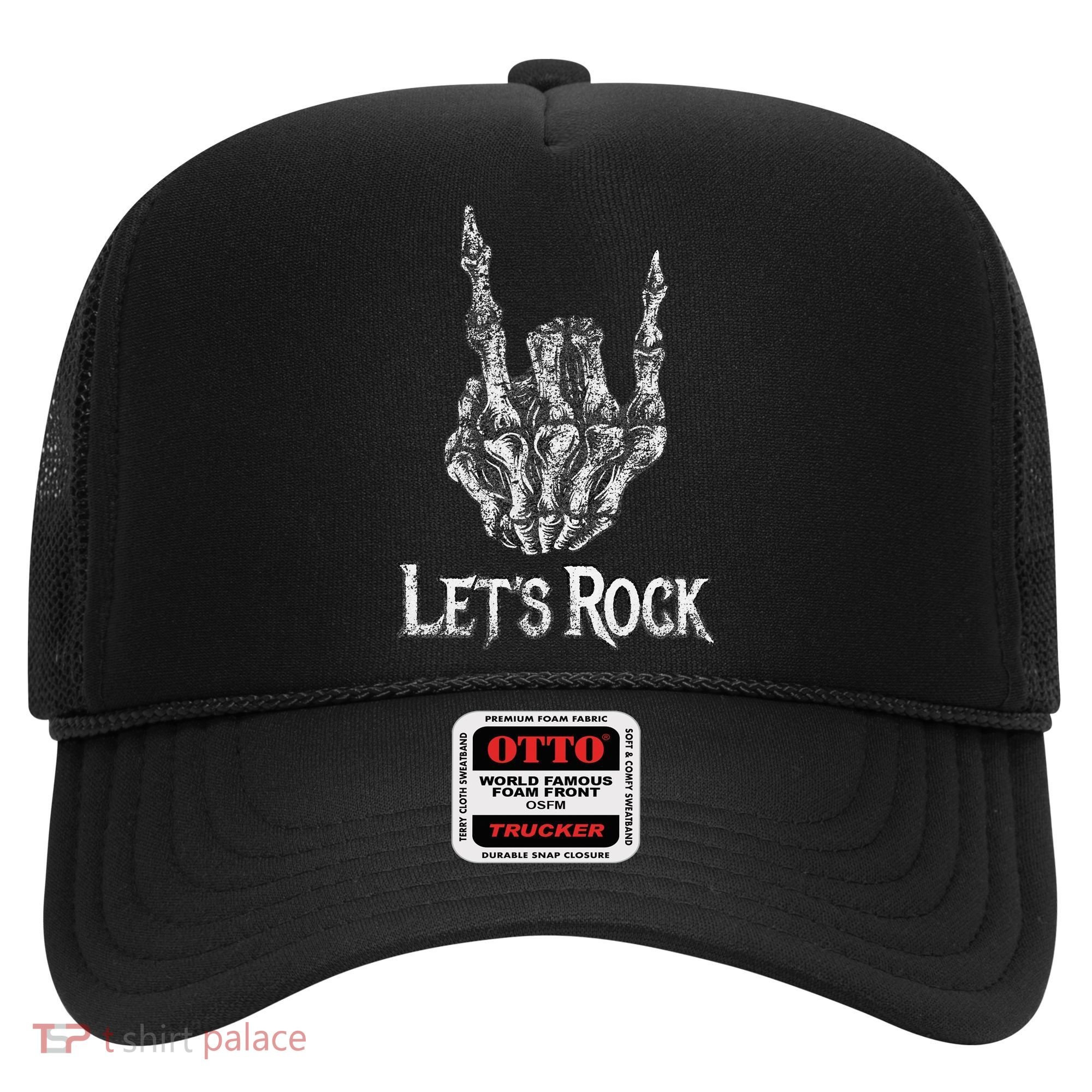 Rock On Lets Rock Concert Band Hat