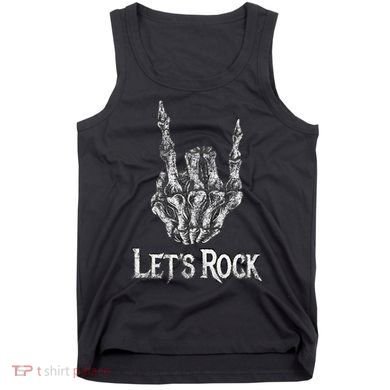 Rock On Lets Rock Concert Band Tank Top