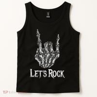 Rock On Lets Rock Concert Band Tank Top thumb 2