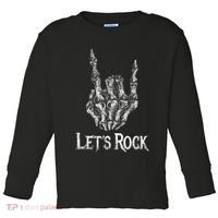 Rock On Lets Rock Concert Band Toddler Long Sleeve Shirt thumb 0