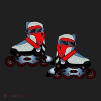 Roller Blades Women's Sweatshirt thumb 2
