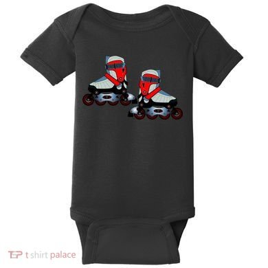 Roller Blades Baby Bodysuit