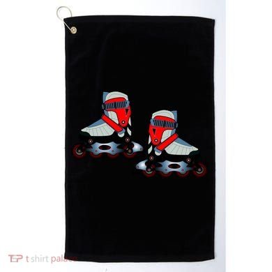 Roller Blades Golf Towel