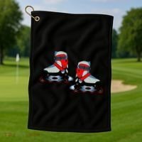 Roller Blades Golf Towel thumb 1