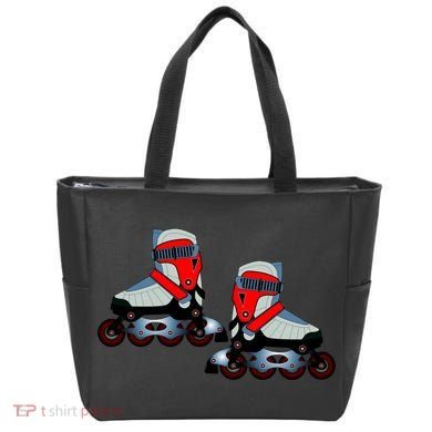 Roller Blades Tote Bag