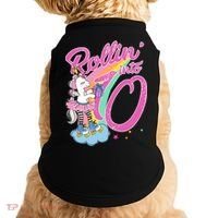 Rollin' Into 10 Skating Unicorn Birthday Doggie Tank thumb 0