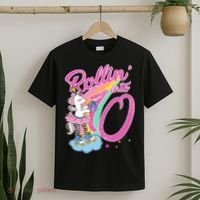 Rollin' Into 10 Skating Unicorn Birthday T-Shirt thumb 2
