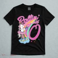 Rollin' Into 10 Skating Unicorn Birthday T-Shirt thumb 5
