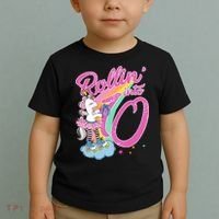 Rollin' Into 10 Skating Unicorn Birthday Toddler T-Shirt thumb 2