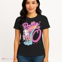Rollin' Into 10 Skating Unicorn Birthday Women's T-Shirt thumb 4