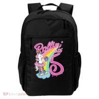 Rollin' Into 5 Skating Unicorn  Backpack thumb 0