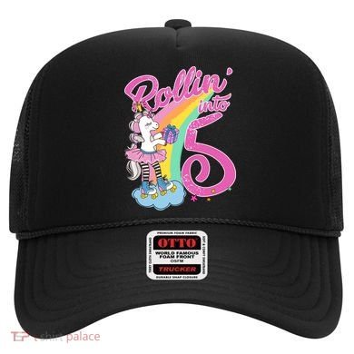 Rollin' Into 5 Skating Unicorn  Hat