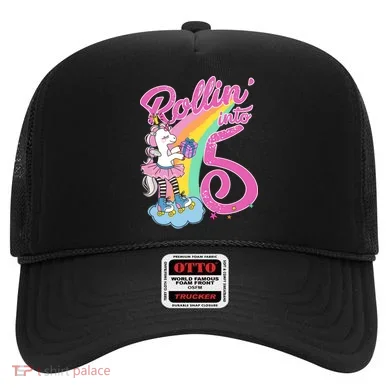 Rollin' Into 5 Skating Unicorn  Hat