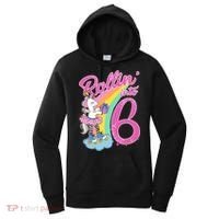 Rollin' Into 6 Skating Unicorn  Women's Hoodie thumb 0