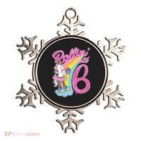 Rollin' Into 6 Skating Unicorn  Ornament thumb 0