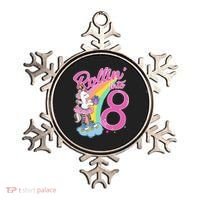 Rollin' Into 8 Skating Unicorn Birthday Ornament thumb 0