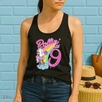 Rollin' Into 9 Skating Unicorn Birthday Women's Tank Top thumb 2