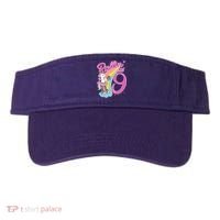 Rollin' Into 9 Skating Unicorn Birthday Visor thumb 0