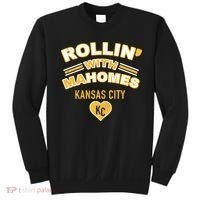 Rollin With Mahomes Kansas City Sweatshirt thumb 0