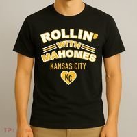 Rollin With Mahomes Kansas City T-Shirt thumb 3