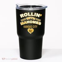 Rollin With Mahomes Kansas City Tumbler thumb 0