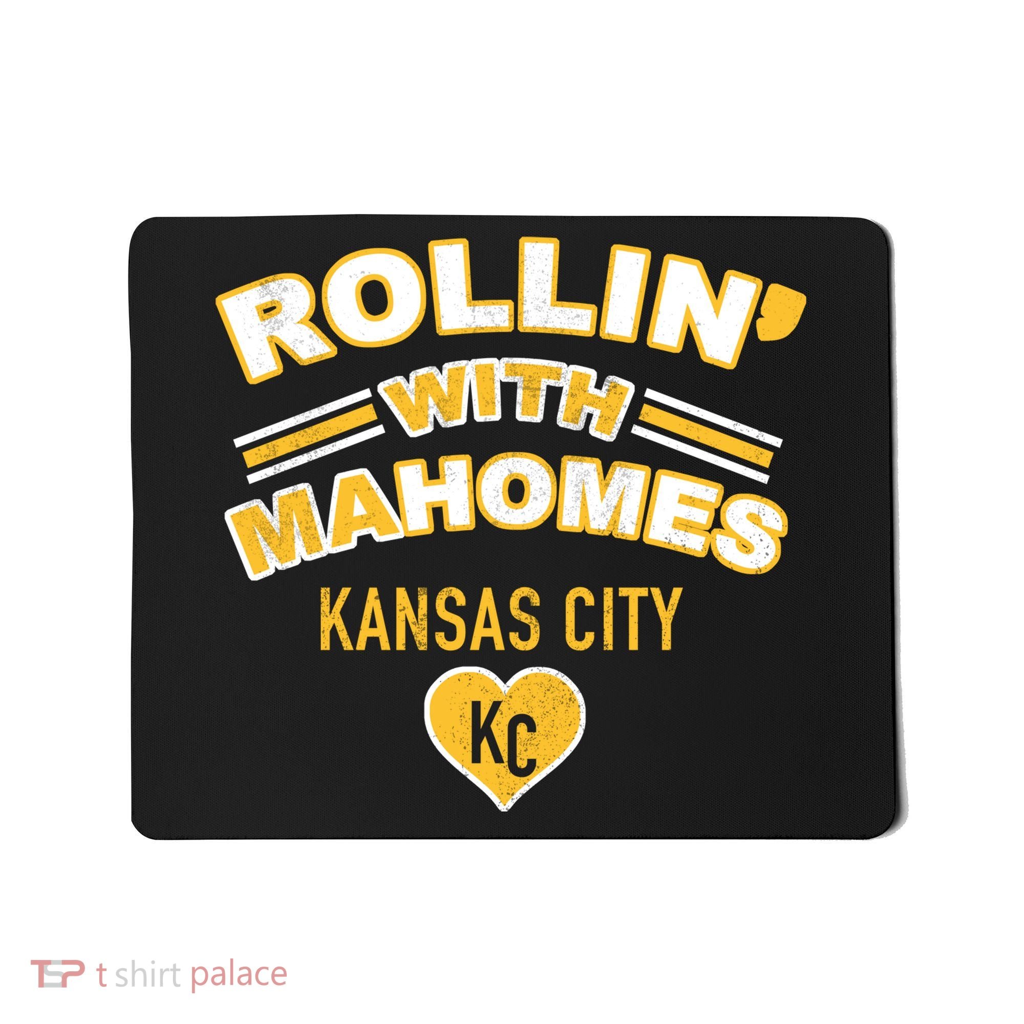 Rollin With Mahomes Kansas City Mousepad