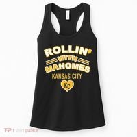 Rollin With Mahomes Kansas City Women's Tank Top thumb 0