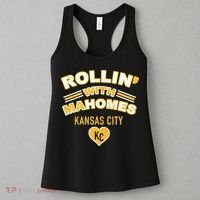 Rollin With Mahomes Kansas City Women's Tank Top thumb 3