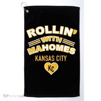 Rollin With Mahomes Kansas City Golf Towel